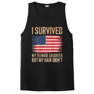 I Survived My Teenage Daughter FatherS Day PosiCharge Competitor Tank