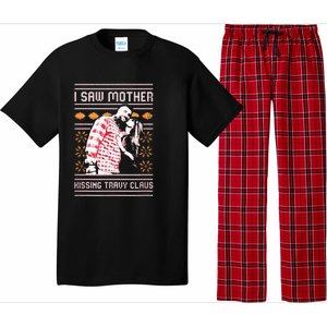 I saw mother kissing travy claus  Pajama Set