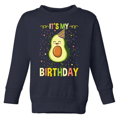 It S My Birthday Cute Toddler Sweatshirt