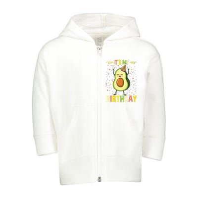 It S My Birthday Cute Toddler Zip Fleece Hoodie