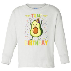 It S My Birthday Cute Toddler Long Sleeve Shirt