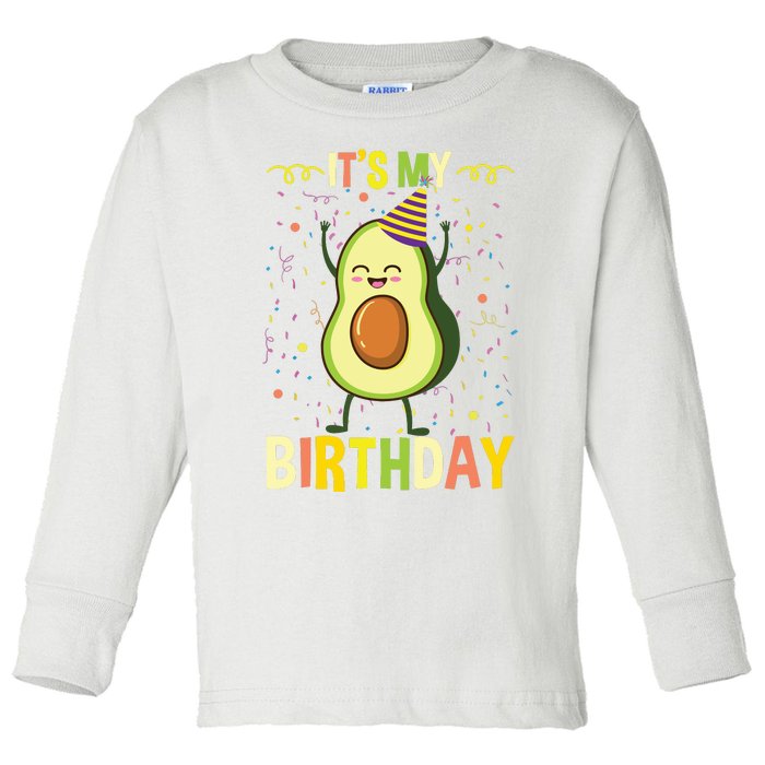 It S My Birthday Cute Toddler Long Sleeve Shirt