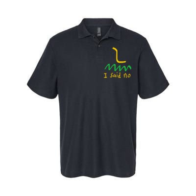 I Said No 1776 Conservative Libertarian Freedom Gadsden Flag Softstyle Adult Sport Polo