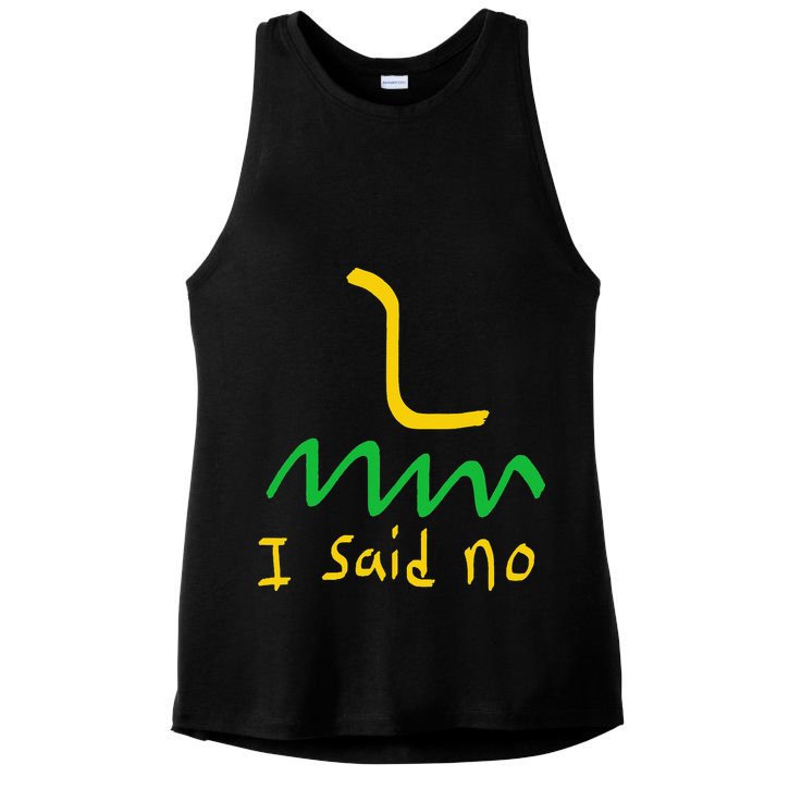 I Said No 1776 Conservative Libertarian Freedom Gadsden Flag Ladies PosiCharge Tri-Blend Wicking Tank