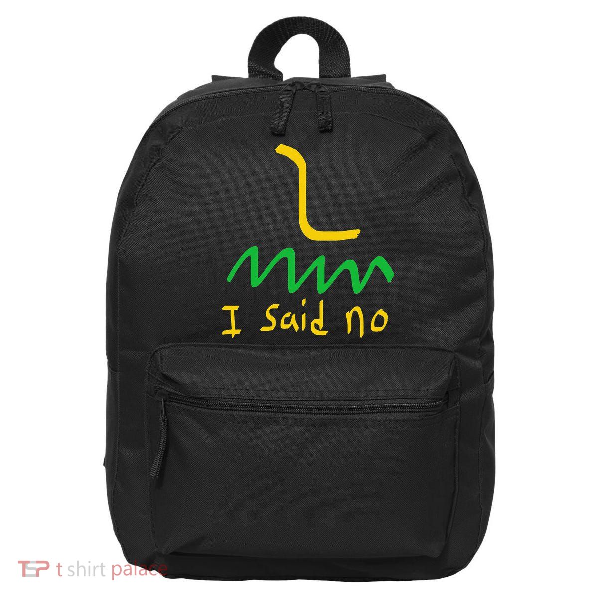 I Said No 1776 Conservative Libertarian Freedom Gadsden Flag 16 in Basic Backpack