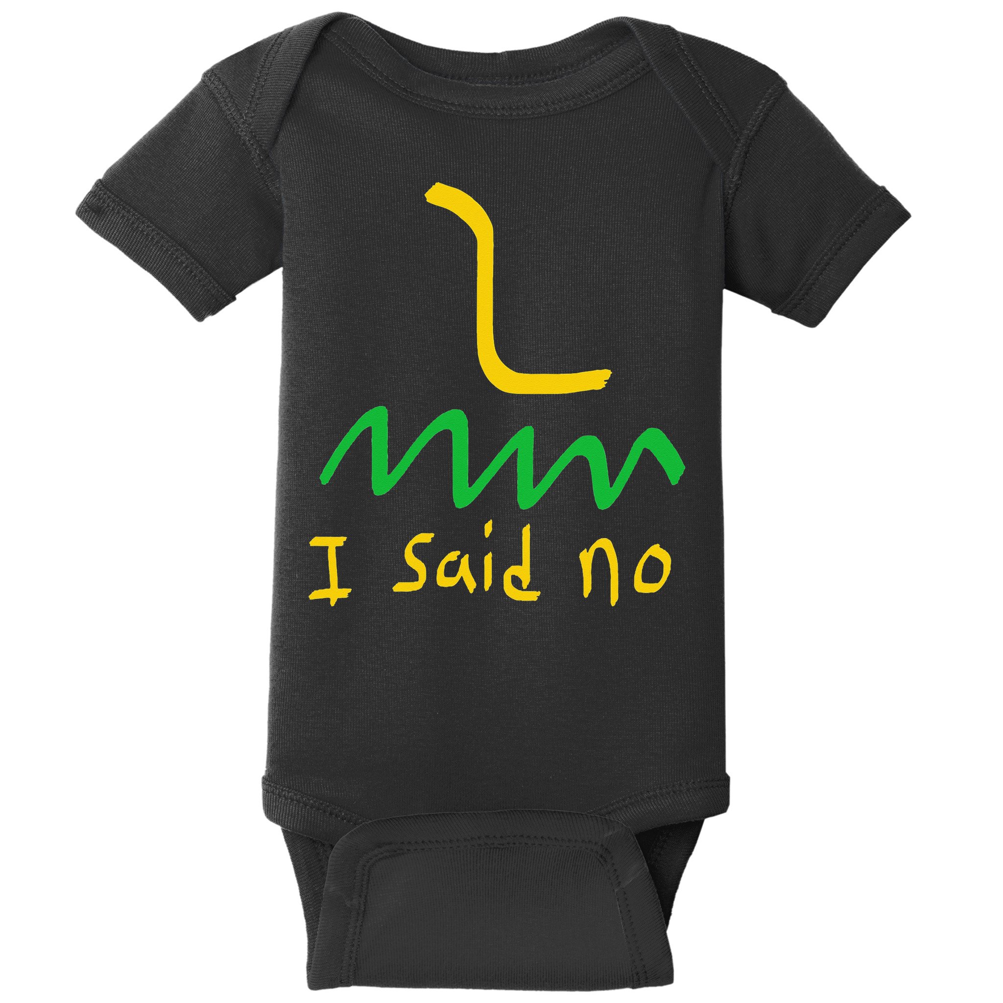 I Said No 1776 Conservative Libertarian Freedom Gadsden Flag Baby Bodysuit