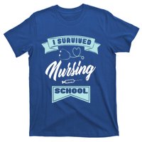 I Survived Nursing School Nursing Medical Nurse Gift T-Shirt