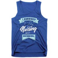 I Survived Nursing School Nursing Medical Nurse Gift Tank Top