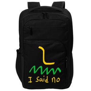 I Said No 1776 Conservative Libertarian Freedom Gadsden Flag Impact Tech Backpack