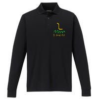 I Said No 1776 Conservative Libertarian Freedom Gadsden Flag Performance Long Sleeve Polo