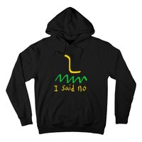 I Said No 1776 Conservative Libertarian Freedom Gadsden Flag Hoodie