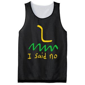 I Said No 1776 Conservative Libertarian Freedom Gadsden Flag Mesh Reversible Basketball Jersey Tank