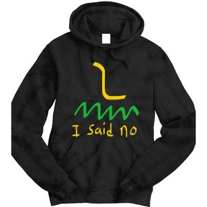 I Said No 1776 Conservative Libertarian Freedom Gadsden Flag Tie Dye Hoodie