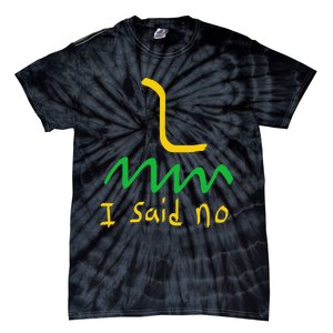 I Said No 1776 Conservative Libertarian Freedom Gadsden Flag Tie-Dye T-Shirt