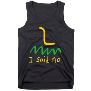 I Said No 1776 Conservative Libertarian Freedom Gadsden Flag Tank Top