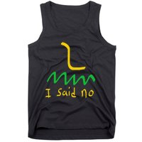 I Said No 1776 Conservative Libertarian Freedom Gadsden Flag Tank Top