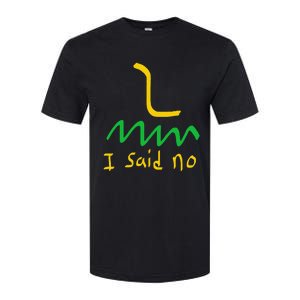 I Said No 1776 Conservative Libertarian Freedom Gadsden Flag Softstyle CVC T-Shirt