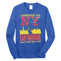 I Survived Nyc Earthquake 2024 Long Sleeve Shirt