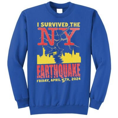 I Survived Nyc Earthquake 2024 Sweatshirt