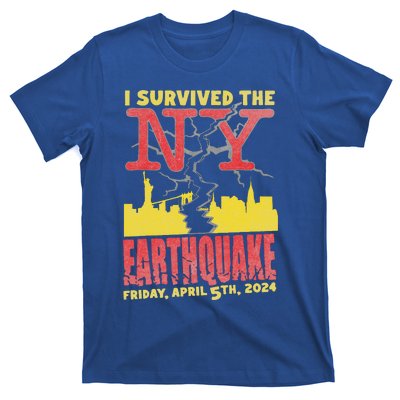 I Survived Nyc Earthquake 2024 T-Shirt