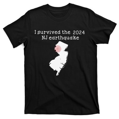 I Survived Nj Earthquake 2024 T-Shirt