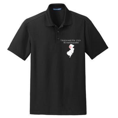 I Survived Nj Earthquake 2024 Dry Zone Grid Polo