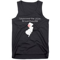 I Survived Nj Earthquake 2024 Tank Top