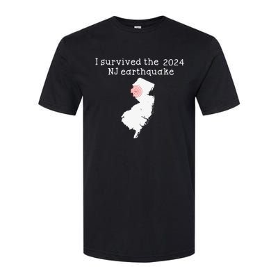 I Survived Nj Earthquake 2024 Softstyle® CVC T-Shirt