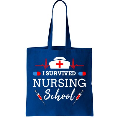 I Survived Nursing School Gift Tote Bag