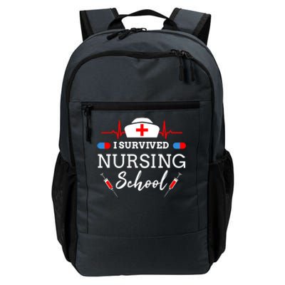 I Survived Nursing School Gift Daily Commute Backpack