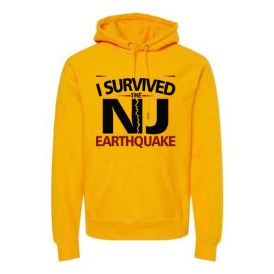 I Survived Nj Earthquake 2024 Premium Hoodie