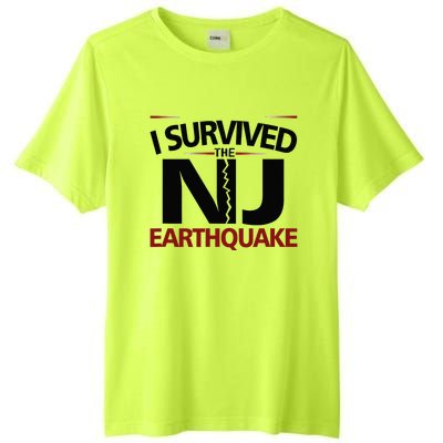 I Survived Nj Earthquake 2024 Tall Fusion ChromaSoft Performance T-Shirt