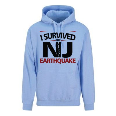 I Survived Nj Earthquake 2024 Unisex Surf Hoodie