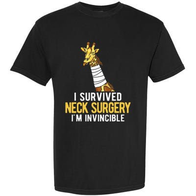 I Survived Neck Surgery Garment-Dyed Heavyweight T-Shirt