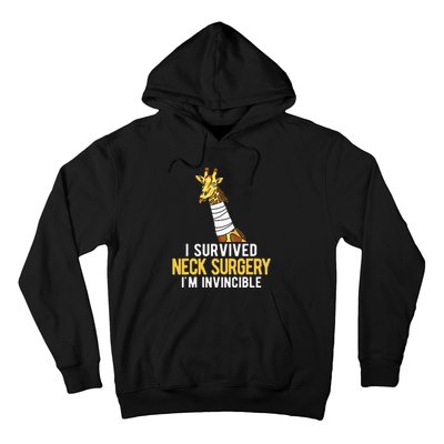 I Survived Neck Surgery Hoodie