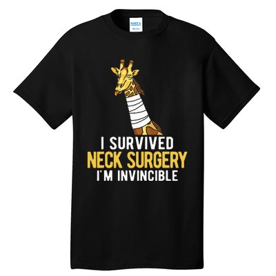 I Survived Neck Surgery Tall T-Shirt