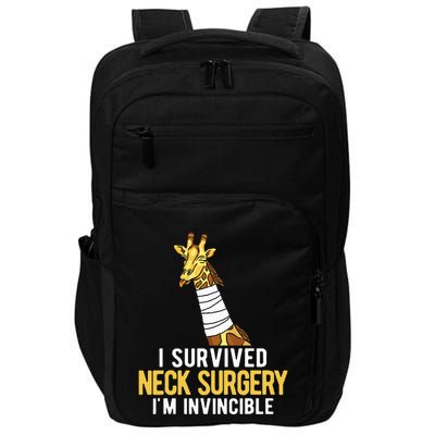 I Survived Neck Surgery Impact Tech Backpack