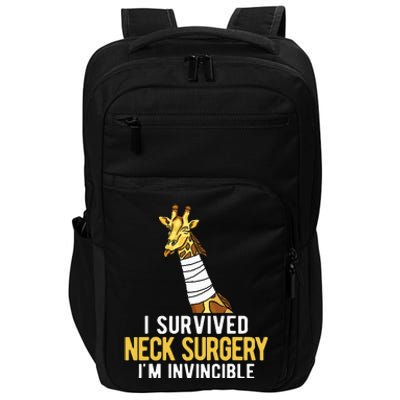 I Survived Neck Surgery Impact Tech Backpack