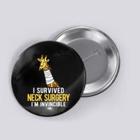 I Survived Neck Surgery Button