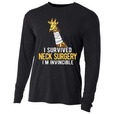 I Survived Neck Surgery Cooling Performance Long Sleeve Crew