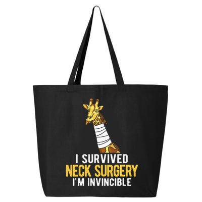 I Survived Neck Surgery 25L Jumbo Tote