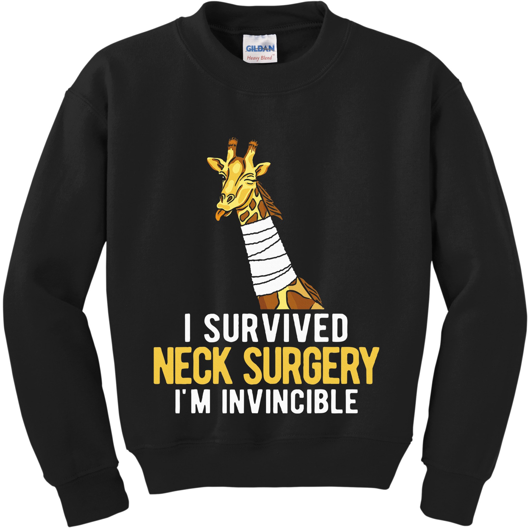 I Survived Neck Surgery Kids Sweatshirt