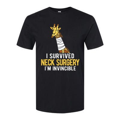 I Survived Neck Surgery Softstyle® CVC T-Shirt