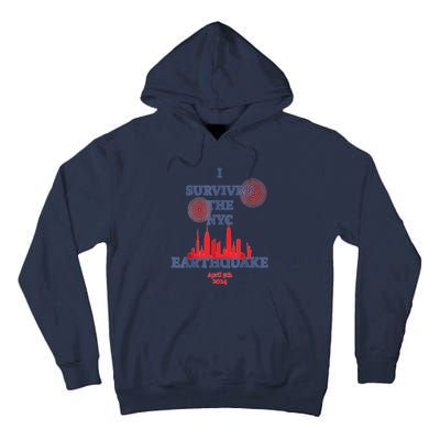 I Survived Nyc Earthquake 2024 Tall Hoodie