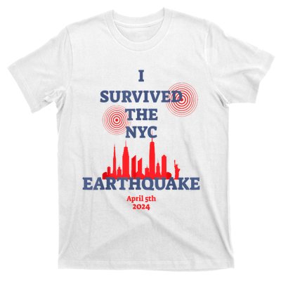 I Survived Nyc Earthquake 2024 T-Shirt