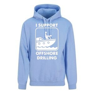 I Support Offshore Drilling Unisex Surf Hoodie