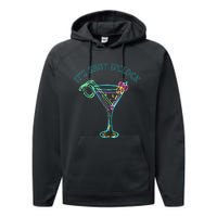 ItS Shots OClock Tequila & Whiskey Lover Drinking Wine Performance Fleece Hoodie