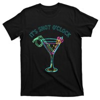 ItS Shots OClock Tequila & Whiskey Lover Drinking Wine T-Shirt