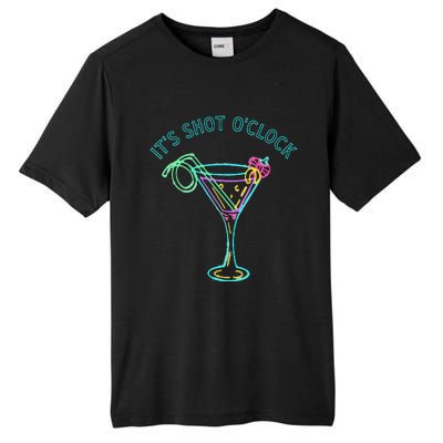 ItS Shots OClock Tequila & Whiskey Lover Drinking Wine Tall Fusion ChromaSoft Performance T-Shirt