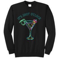 ItS Shots OClock Tequila & Whiskey Lover Drinking Wine Tall Sweatshirt